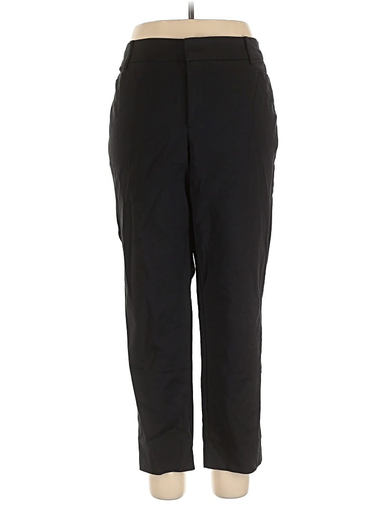 Pre-owned Eloquii Casual Pants In Black