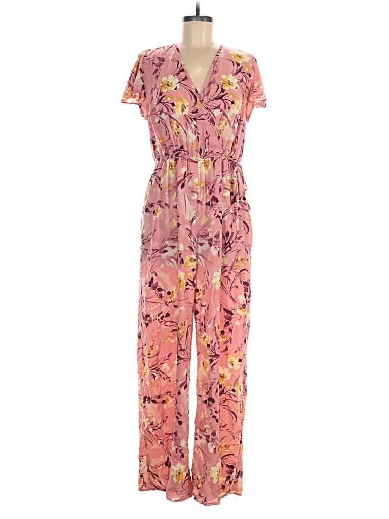 Pre-owned B.o.g. Collective Jumpsuit In Pink