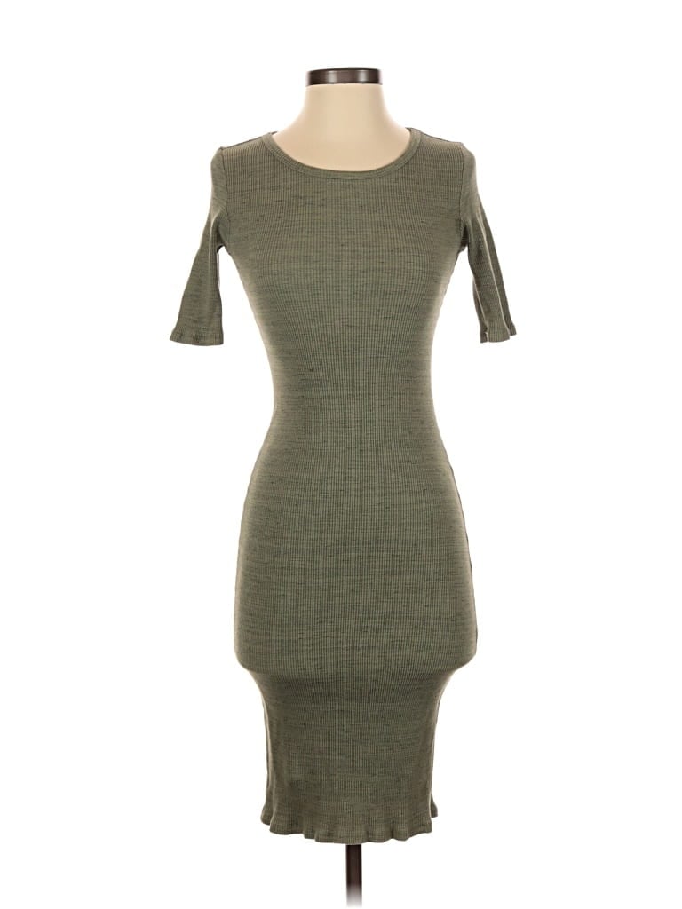 Pre-owned Lularoe Casual Dress In Green