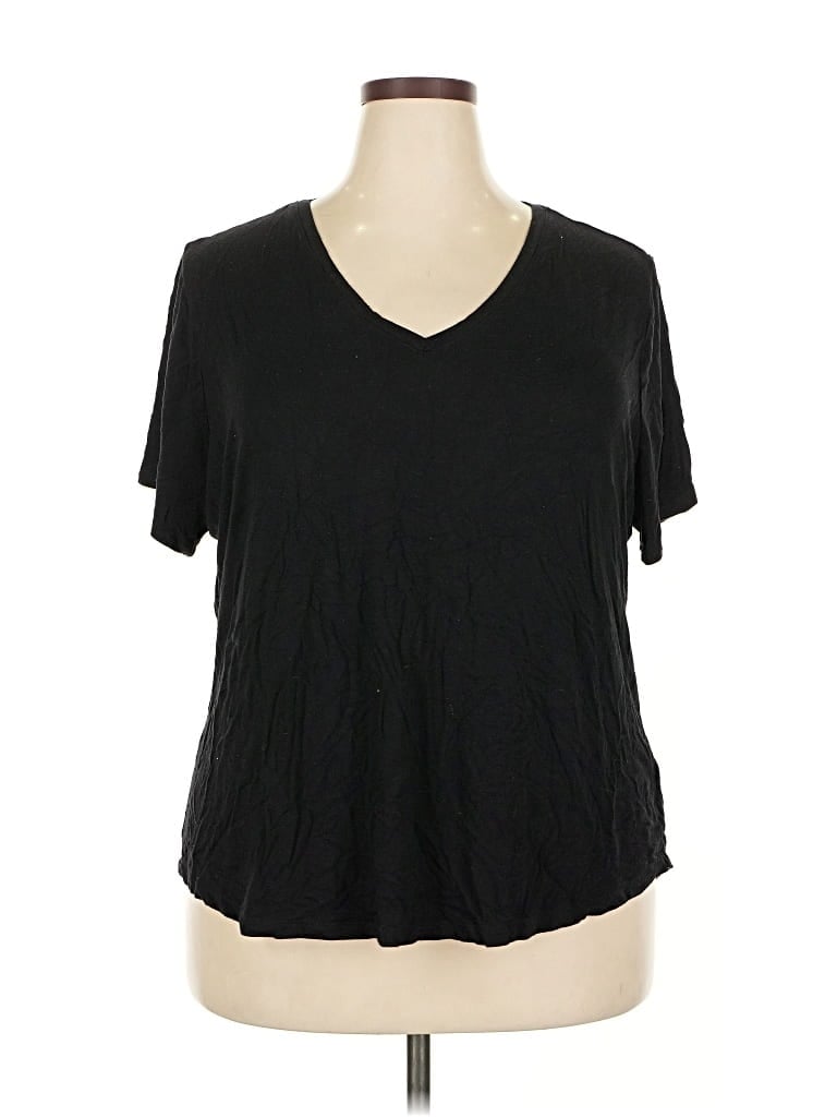 Pre-owned Old Navy Short Sleeve T-shirt In Black
