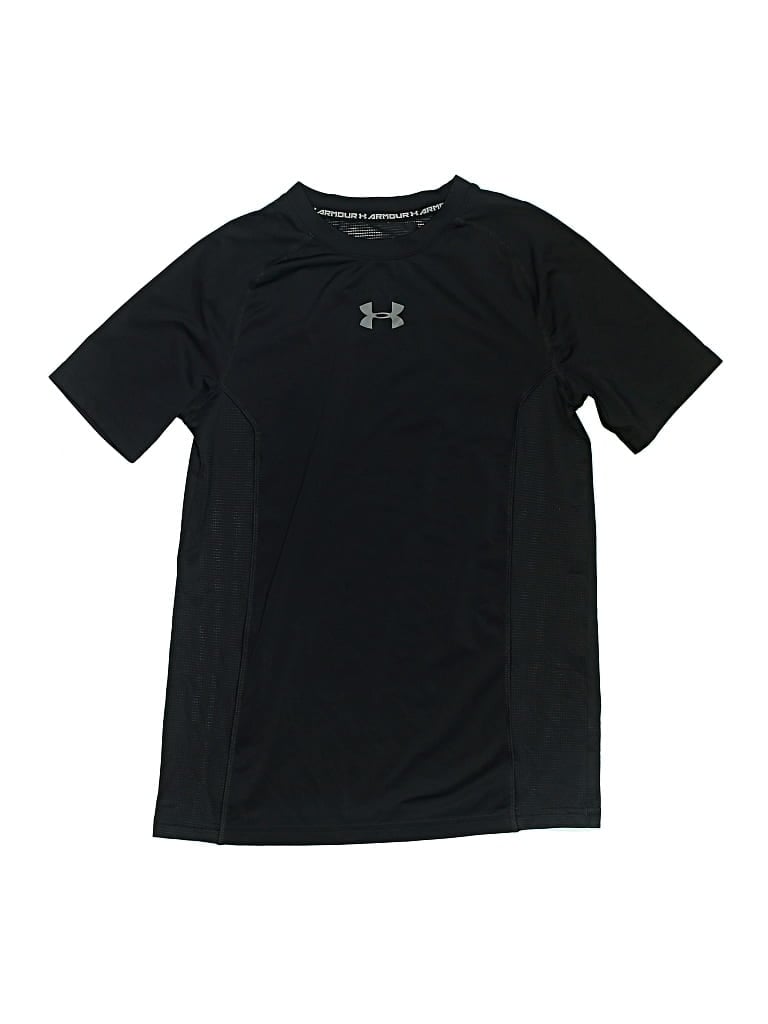 Pre-owned Under Armour Kids' Active T-shirt In Black