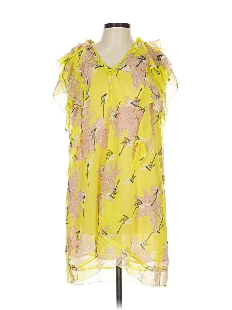 Pre-owned Zadig & Voltaire Cocktail Dress In Yellow