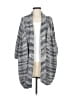 LINE 100% Cotton Gray Cardigan Size M - photo 1