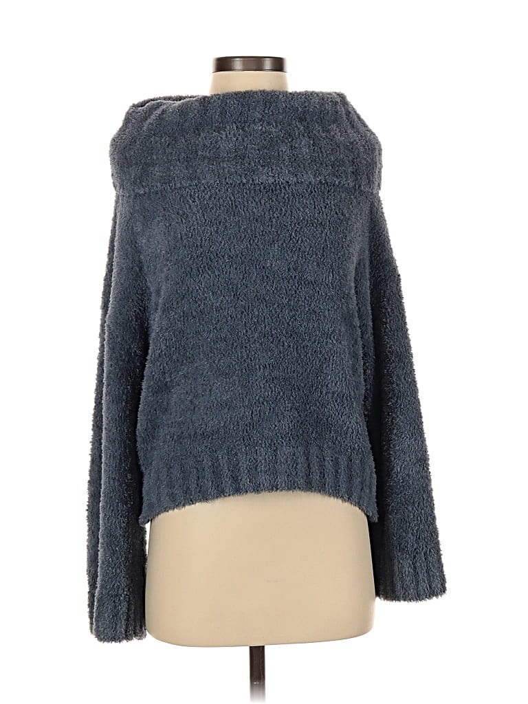 Pre-owned Express Pullover Sweater In Blue