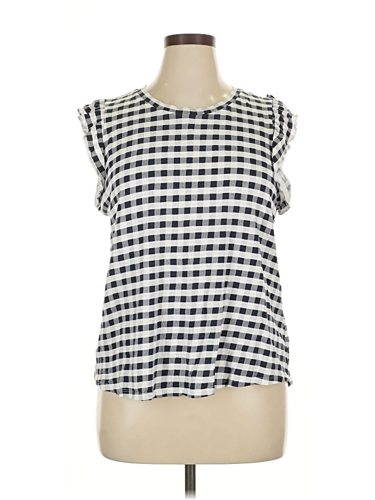 Pre-owned Maurices Sleeveless T-shirt In White