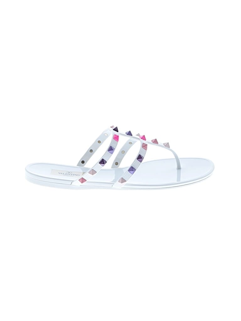 Pre-owned Valentino Garavani Sandals In White
