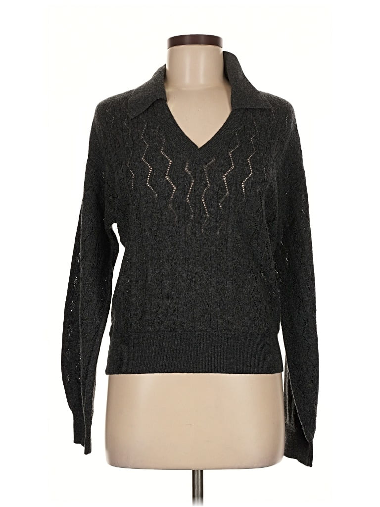 Pre-owned Dh New York Pullover Sweater In Gray