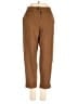 Eileen Fisher Solid Brown Casual Pants Size P (petite) - photo 1