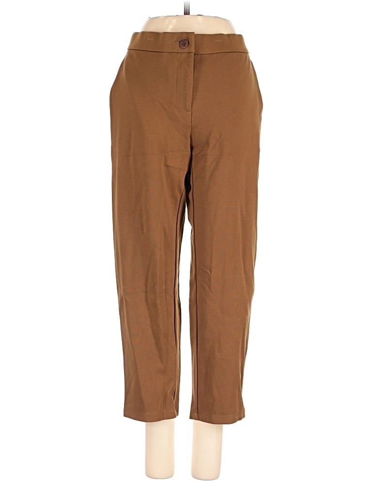 Pre-owned Eileen Fisher Casual Pants In Brown
