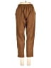 Eileen Fisher Solid Brown Casual Pants Size P (petite) - photo 2