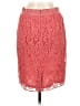 Ann Taylor 100% Polyester Red Formal Skirt Size 6 - photo 2