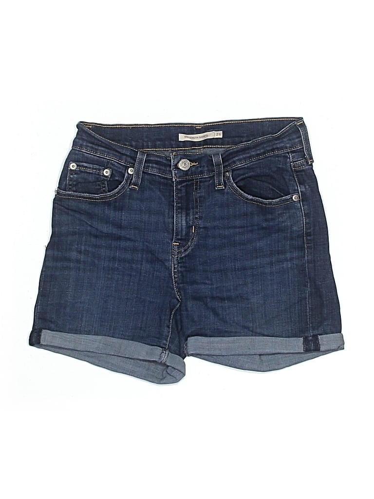 Pre-owned Levi's Denim Shorts In Blue