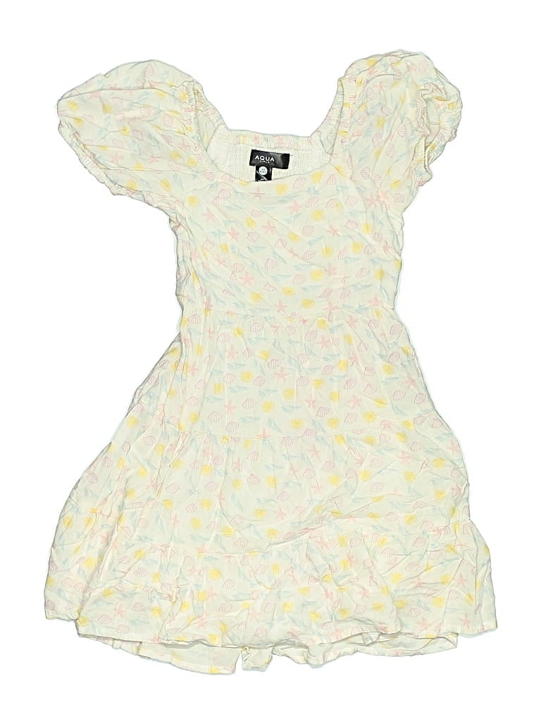 Pre-owned Aqua Kids' Dress In Yellow