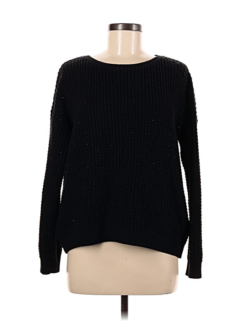Pre-owned Forever 21 Pullover Sweater In Black