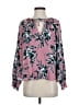 Splendid 100% Rayon Pink Long Sleeve Blouse Size S - photo 1