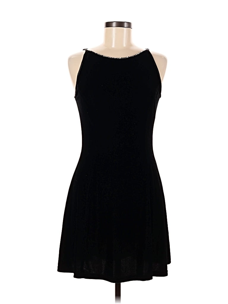 Pre-owned Jessica Mcclintock Cocktail Dress In Black
