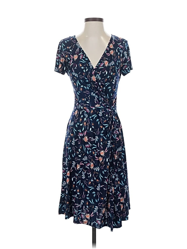 Pre-owned Keren Hart Casual Dress In Blue