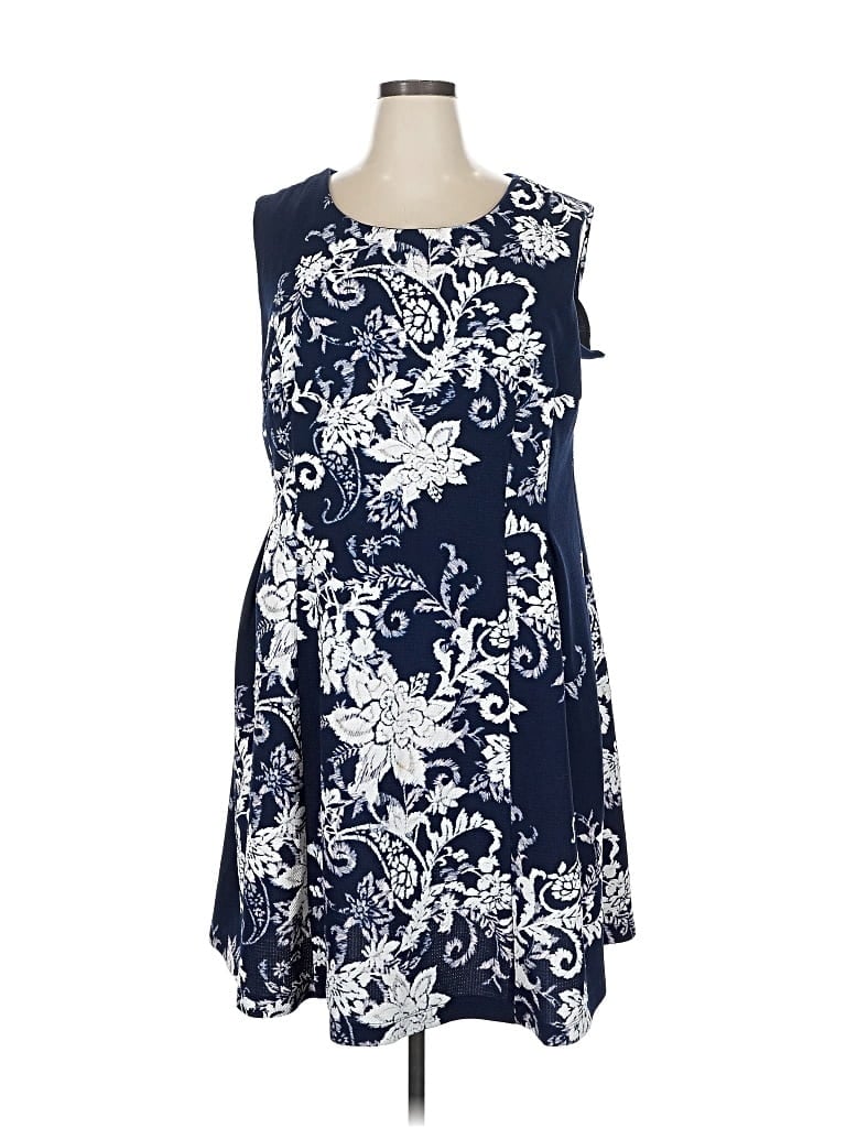 Pre-owned Studio One Casual Dress In Blue