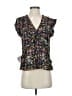 Derek Lam 10 Crosby Black Blouse Size 4 - photo 1