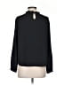Guest Editor 100% Polyester Black Long Sleeve Blouse Size S - photo 2