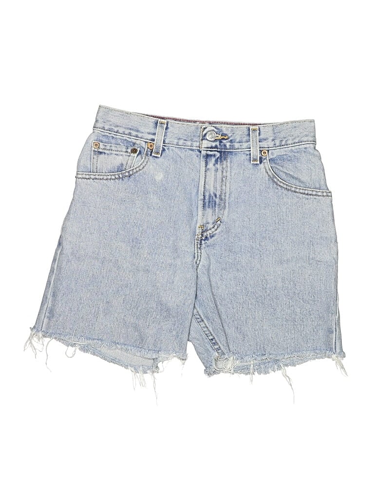 Pre-owned Route 66 Denim Shorts In Blue
