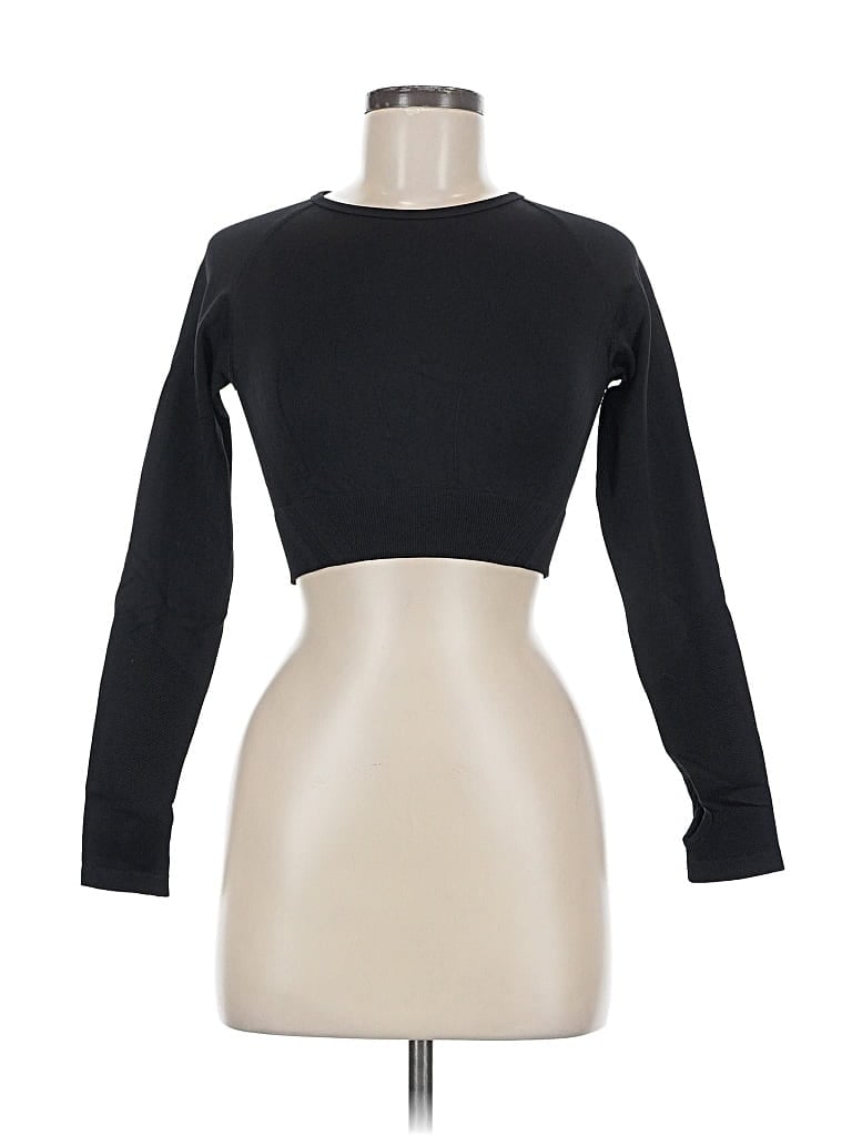 Pre-owned Aybl Long Sleeve T-shirt In Black