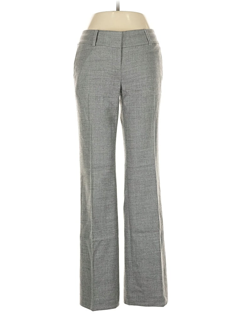 Pre-owned Ann Taylor Dress Pants In Gray