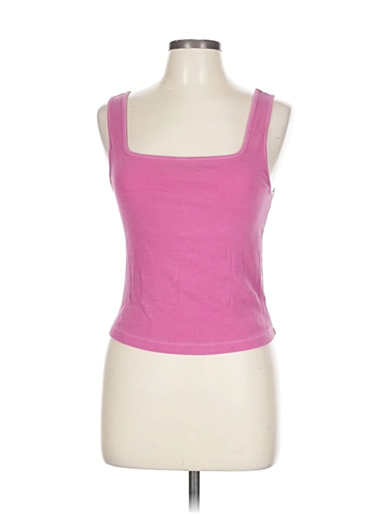 Pre-owned Old Navy Tank Top Pink Strapless Neckline Tops