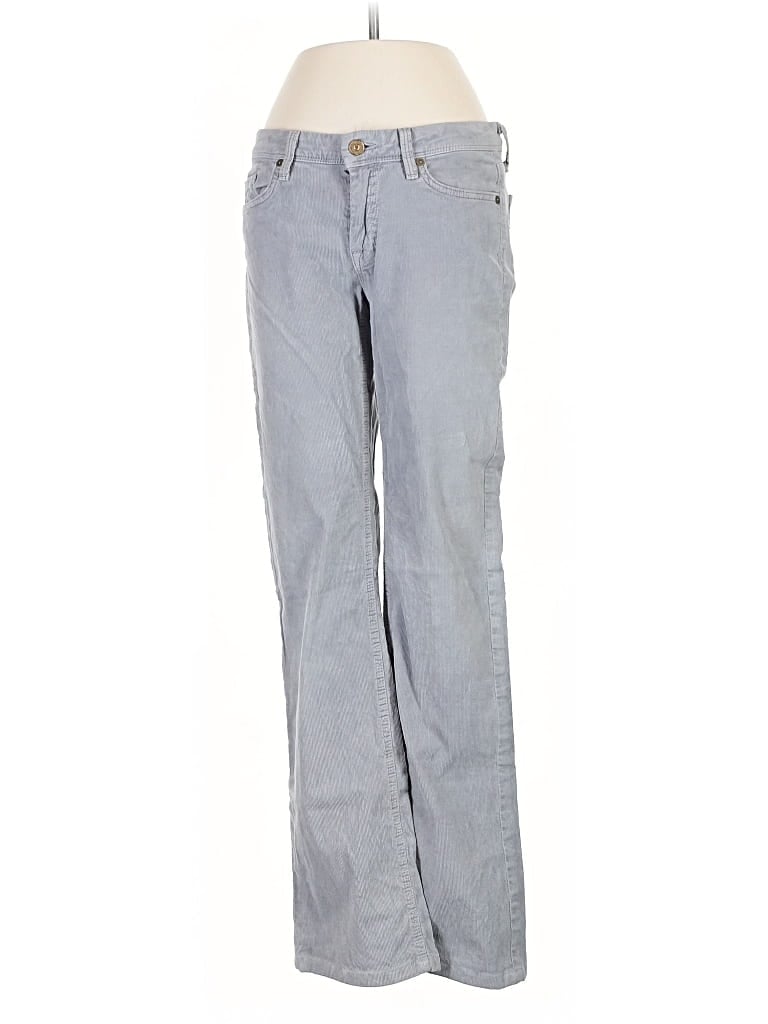 Pre-owned 7 For All Mankind Jeans In Purple