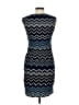 En Focus Studio Chevron-herringbone Blue Cocktail Dress Size 6 - photo 2
