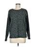 GAIAM Animal Print Gray Pullover Sweater Size M - photo 1