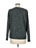 GAIAM Animal Print Gray Pullover Sweater Size M - photo 2