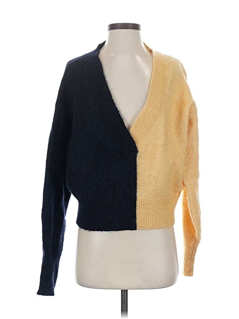 Pre-owned Capsule Cardigan Sweater In Yellow