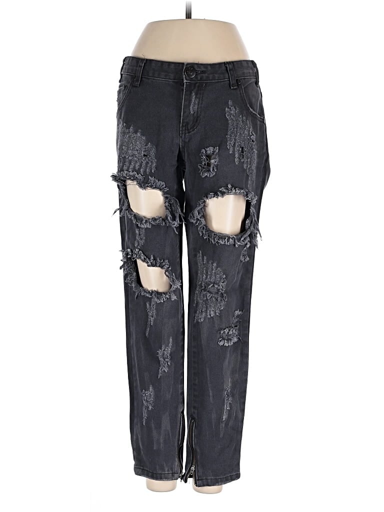 Pre-owned One By One Teaspoon Jeans In Gray