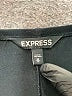 Express Solid Black Casual Dress Size XS - photo 6