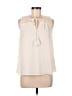 CeCe Ivory Sleeveless Blouse Size S - photo 1