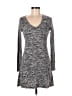 Express 100% Rayon Gray Casual Dress Size XS - photo 1