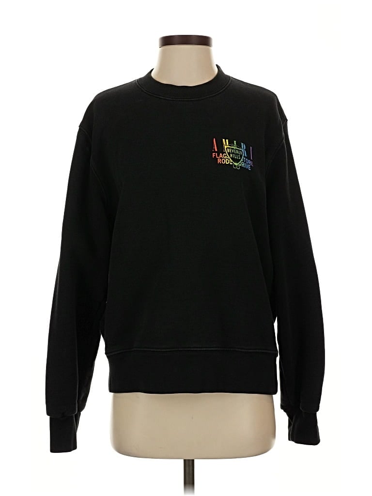 Pre-owned Amiri Sweatshirt In Black