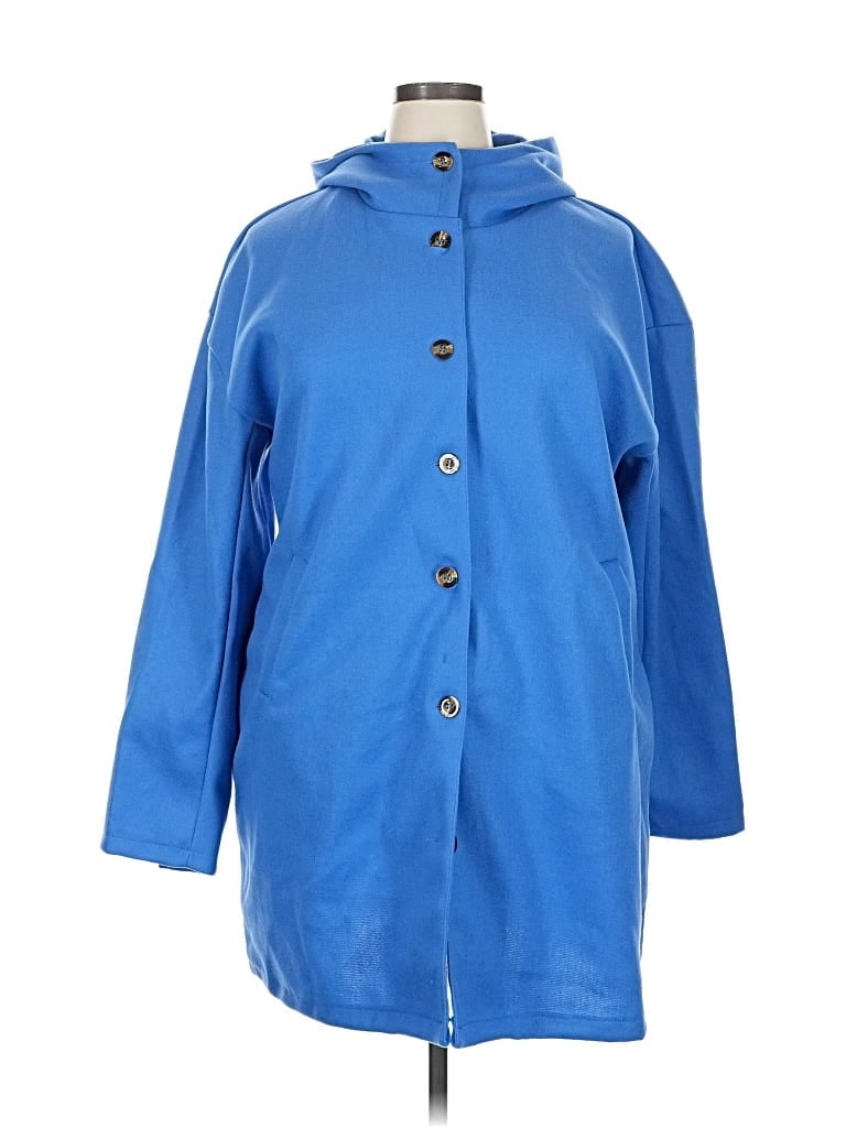 Pre-owned Unbranded Raincoat In Blue