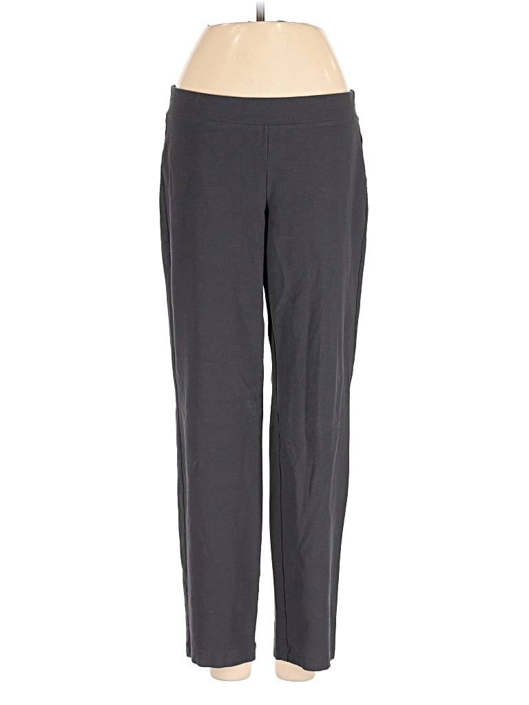 Pre-owned Eileen Fisher Dress Pants In Gray