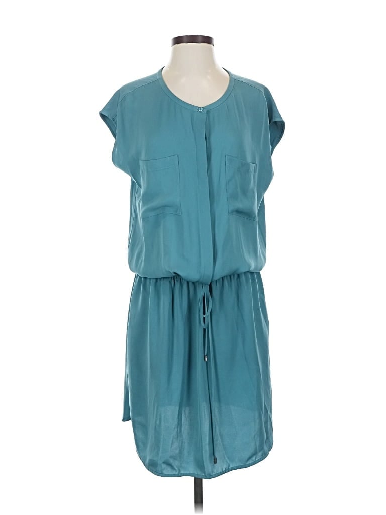 Pre-owned Vince Casual Dress In Blue