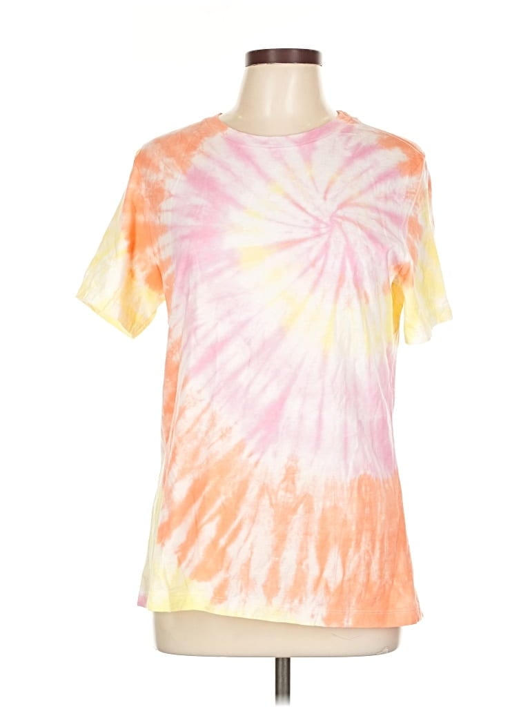 Pre-owned Assorted Brands Short Sleeve T-shirt In Orange