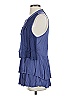 Clu + Willoughby Blue Sleeveless Blouse Size XS - photo 5