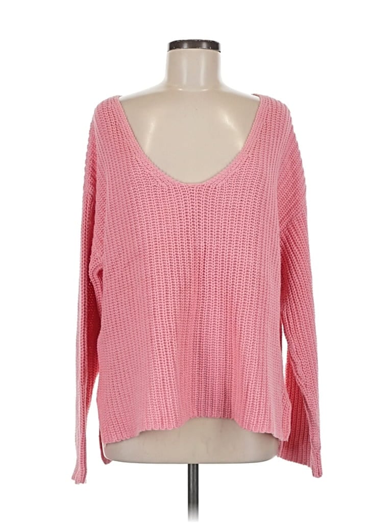 Pre-owned Fable Pullover Sweater In Pink