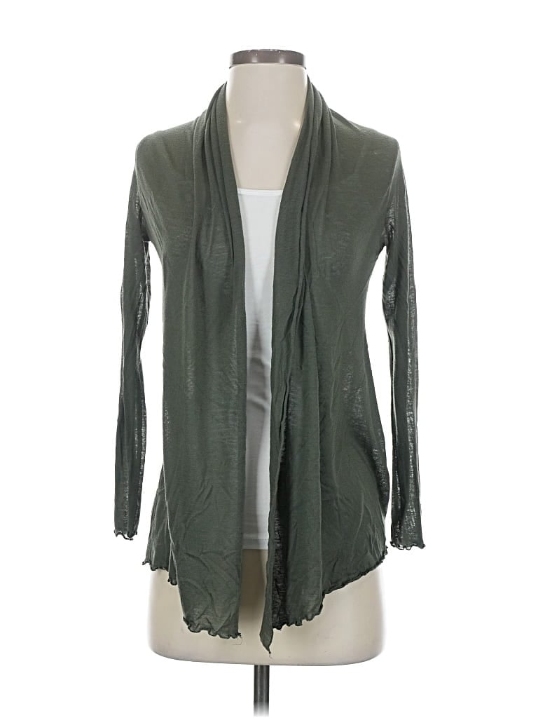 Pre-owned Bcbgmaxazria Cardigan Sweater In Green