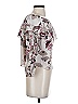 Wilfred 100% Polyester Ivory 3/4 Sleeve Blouse Size XS - photo 4