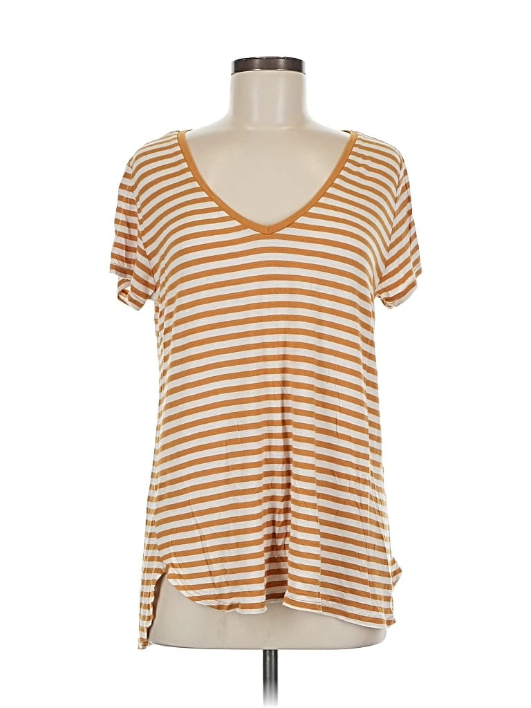 Pre-owned Cotton On Short Sleeve T-shirt In Brown