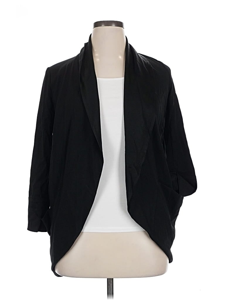 Pre-owned Wilfred Blazer Jacket In Black