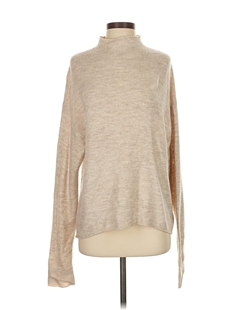 Pre-owned Leith Turtleneck Sweater In Brown