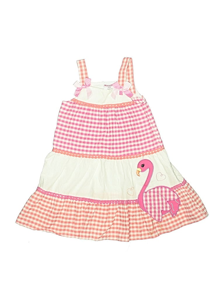 Pre-owned Nannette Kids' Dress In Pink